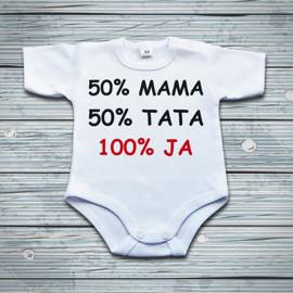 50% MAMA 50% TATA 100% JA - body niemowlęce