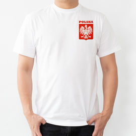 Biała Koszulka Kibica Reprezentacji Polski