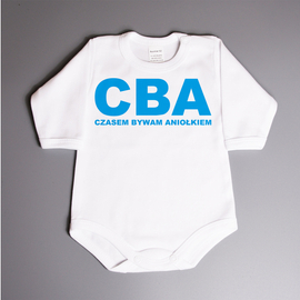CBA - Czasem bywam aniołkiem - body niemowlęce