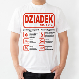 DZIADEK sp. zo.o. - koszulka męska