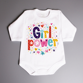Girl power - body niemowlęce