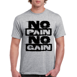 NO PAIN NO GAIN - koszulka męska
