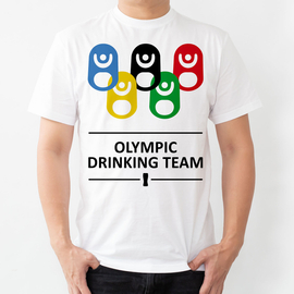 OLYMPIC DRINKING TEAM - koszulka męska
