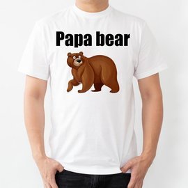 Papa bear - koszulka męska