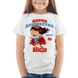 Super dziewczyna z klasy - koszulka dziecięca