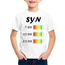 Syn - bateria - koszulka dziecięca