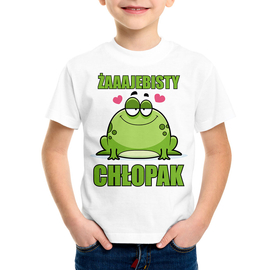 Żaaajebisty chłopak - koszulka dziecięca