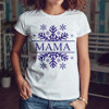 Mama śnieżynka - koszulka damska
